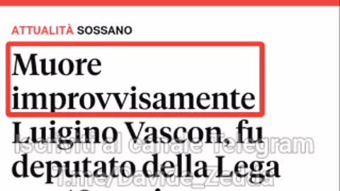 Malori improvvisi - il genocidio non si ferma