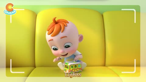 Wheels on the Bus _ Little Bus Driver Song _ Baby ChaCha Nursery Rhymes & Kids Songs
