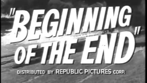 BEGINNING OF THE END (1957) trailer PETER GRAVES