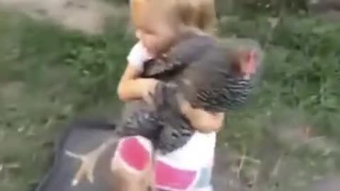 Children's always love Chickens