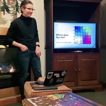 thanksgiving/holidays and being presented with a PowerPoint on gender