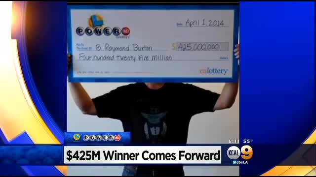 California's $425M Powerball Winner Comes Forward (1)