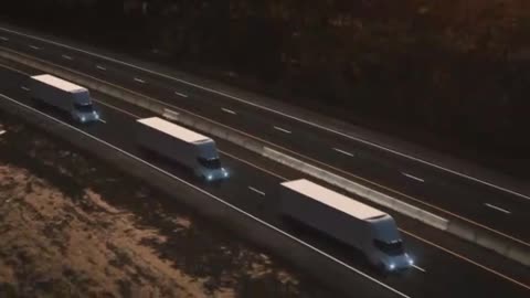 Tesla Semi Platooning