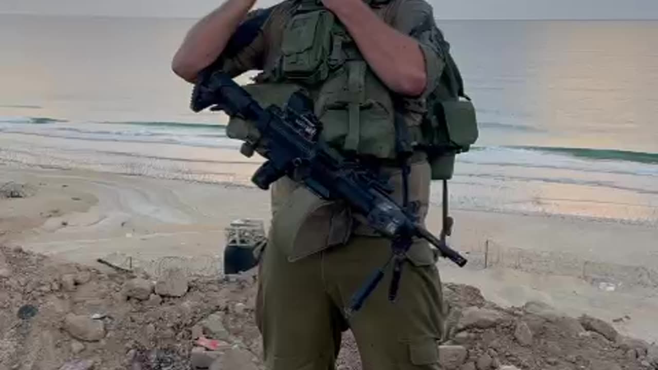 Blowing the shofar in Gaza ✡️