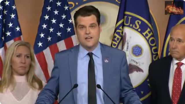 Boom 💥 Matt Gaetz calls FBI out on their involvement in the Jan 6th riot.