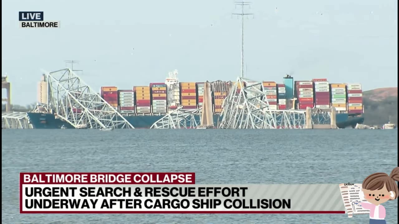 Maryland Bridge Collapse: 6 People Missing in Tragic Incident