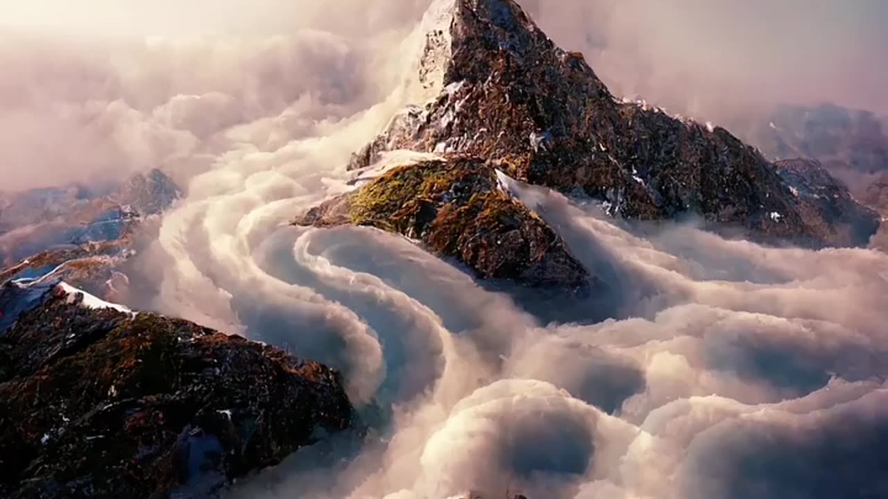 Heavenly Horizons: A Journey Through the Clouds"