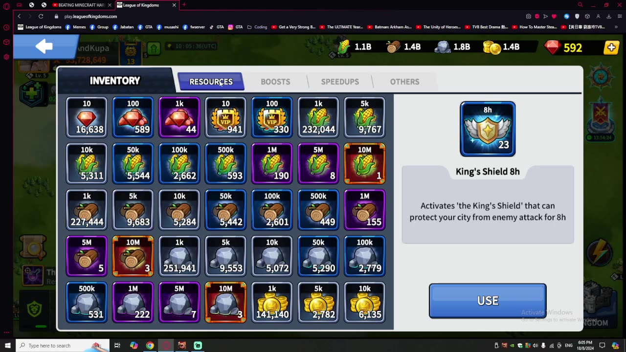 102 Millions Power Update - League of Kingdoms (Malaysia)