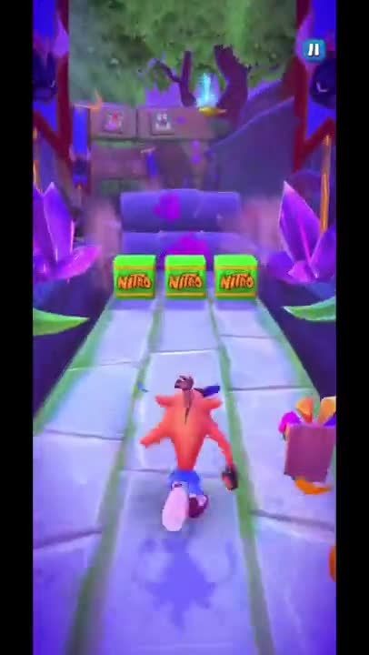 Oxide Pink Elephant Battle Run Gameplay - Crash Bandicoot: On The Run!