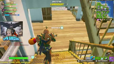 Sith_surgeon - Family Friendly Fortnite Live Stream.