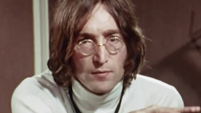 John Lennon way back then