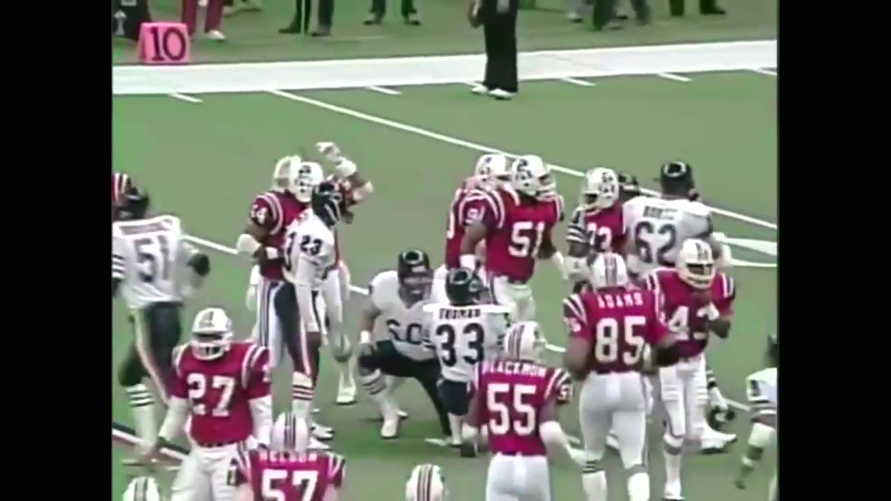 1985 Super Bowl XX - Chicago Bears vs New England Patriots