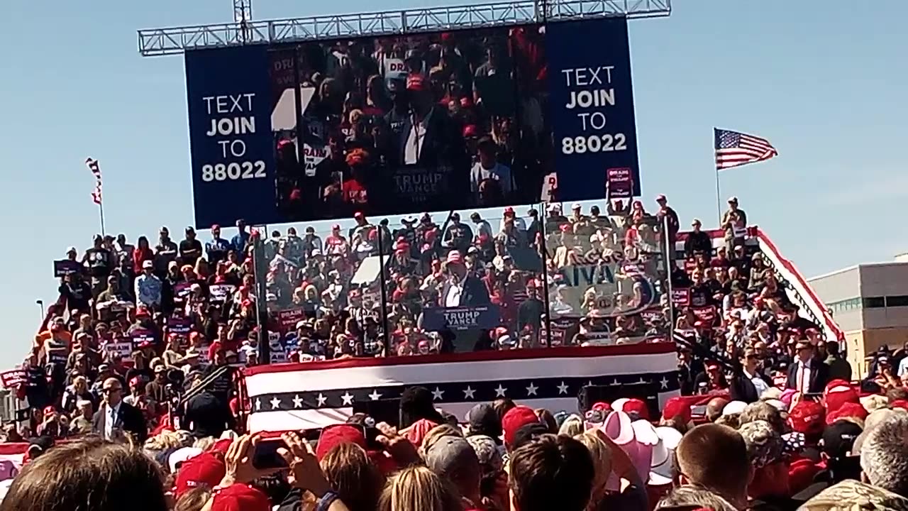 VIDEO 19 TRUMP RALLY MOSINEE WI 8/7/24 #TRUMP24 #SAVEAMERICA24