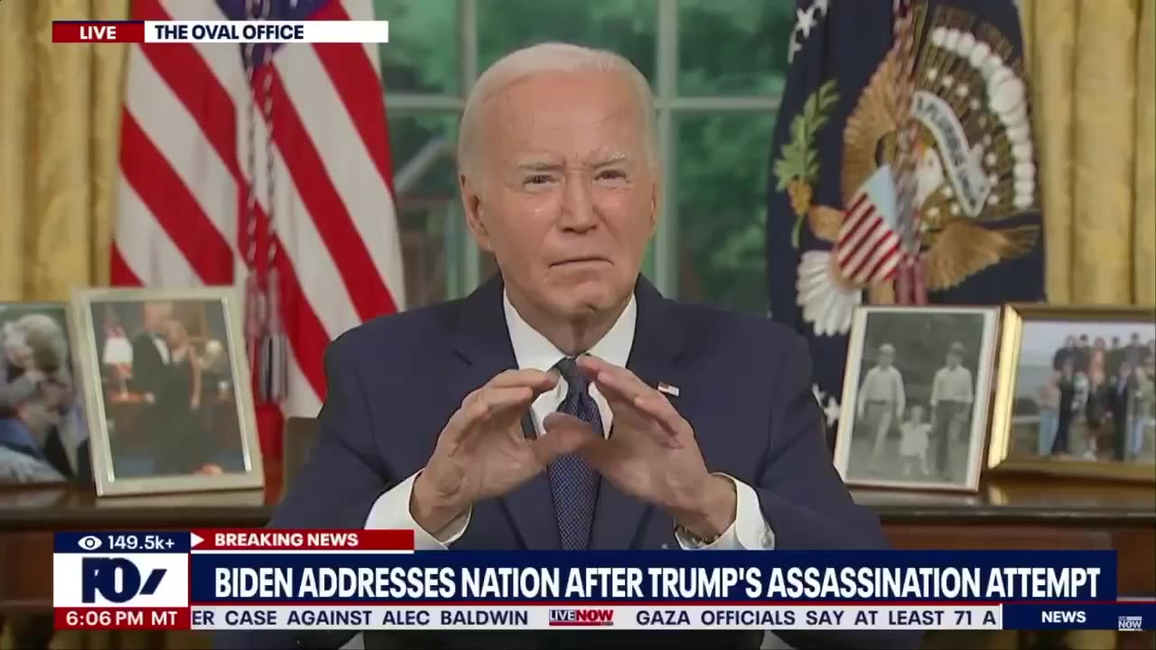 Biden almost says Make America great again