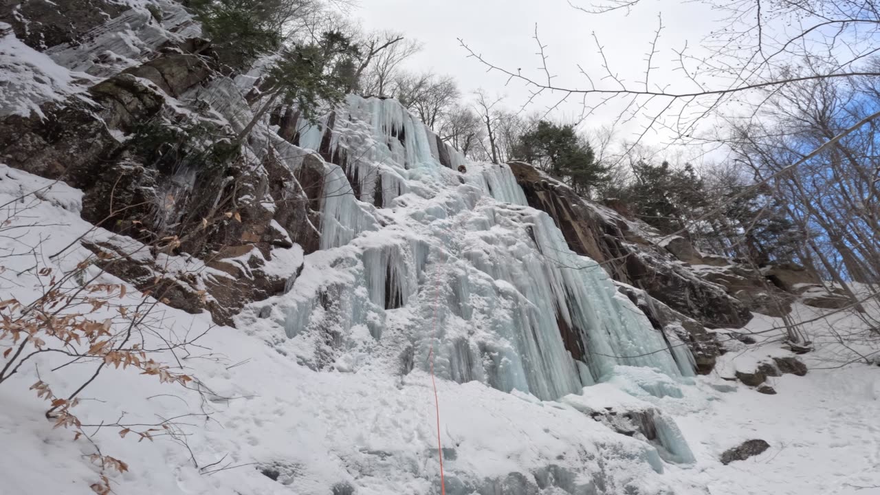 Ice Climbing in NH 1/31/2024