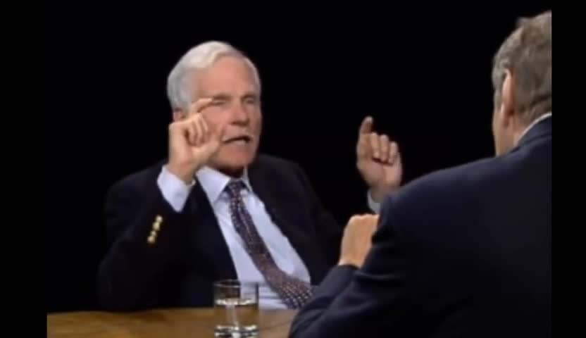 Cnn founder: " we need to reduce the population"