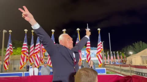 President Donald Trump Gives Roger Stone A Shoutout At His Rally In Hialeah, Florida