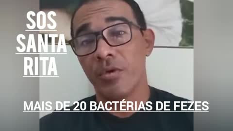 ÁGUA DE SANTA RITA-PB CONTAMINADA COM MERD@💩E o povo calado aceitando! Dr. Lula Raiz do Marcos Moura