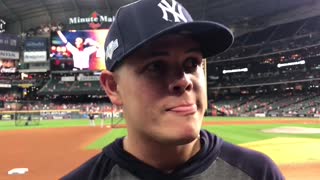 Colombiano gio en los yankees de new york