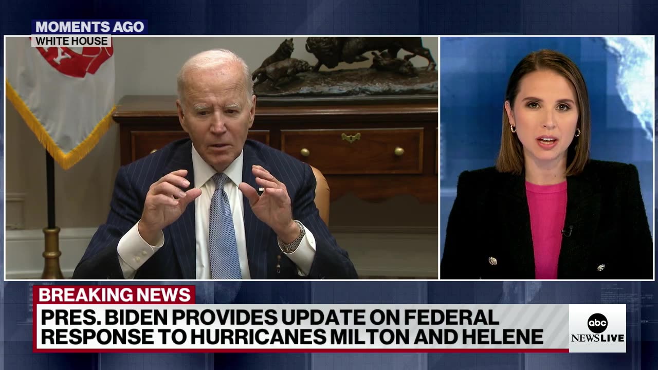 Biden calls storm misinformation disgusting