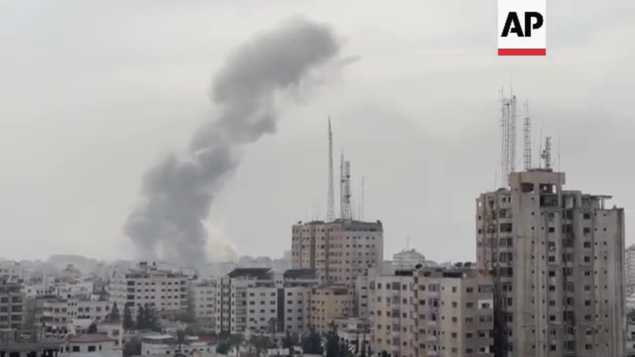 Destruction in Gaza Strip after intense Israeli bombardment