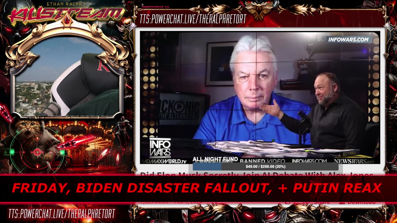 KILLSTREAM: FRIDAY, BIDEN DISASTER FALLOUT, + PUTIN REAX