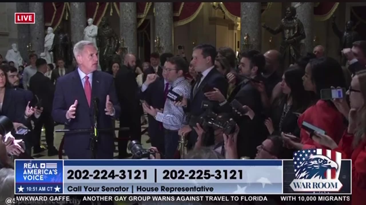 Speaker McCarthy Hold The Line‼️‼️