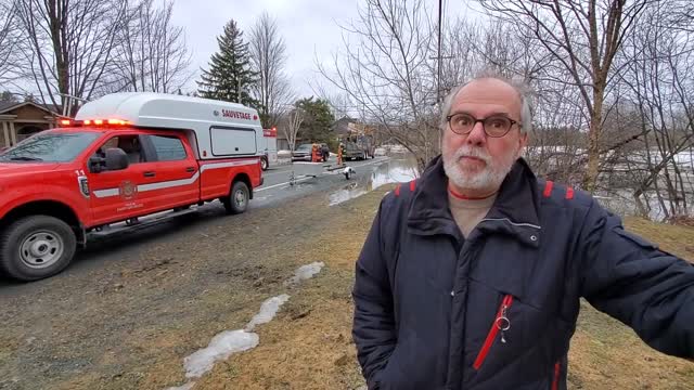 Le maire Claude Morin demande qu'on enlève les îles artificielles de la rivière