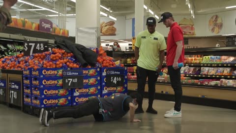 Logan Paul and KSI at Walmart as undercover agents