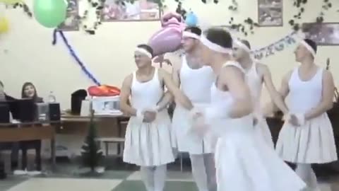 Man lake ballet! 😂