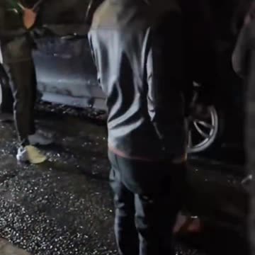 This morning (4am) in London (hendon) people celebrating over what happened