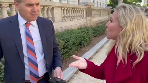 Jim Acosta Harasses Marjorie Taylor Green, Fails and Looks Dumb