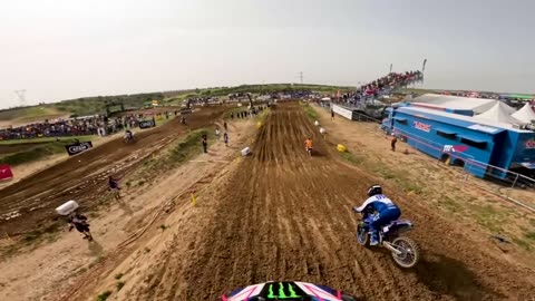 Lotte Van Drunen 2024 FIM WMX Moto 2 from Round 1 Spain