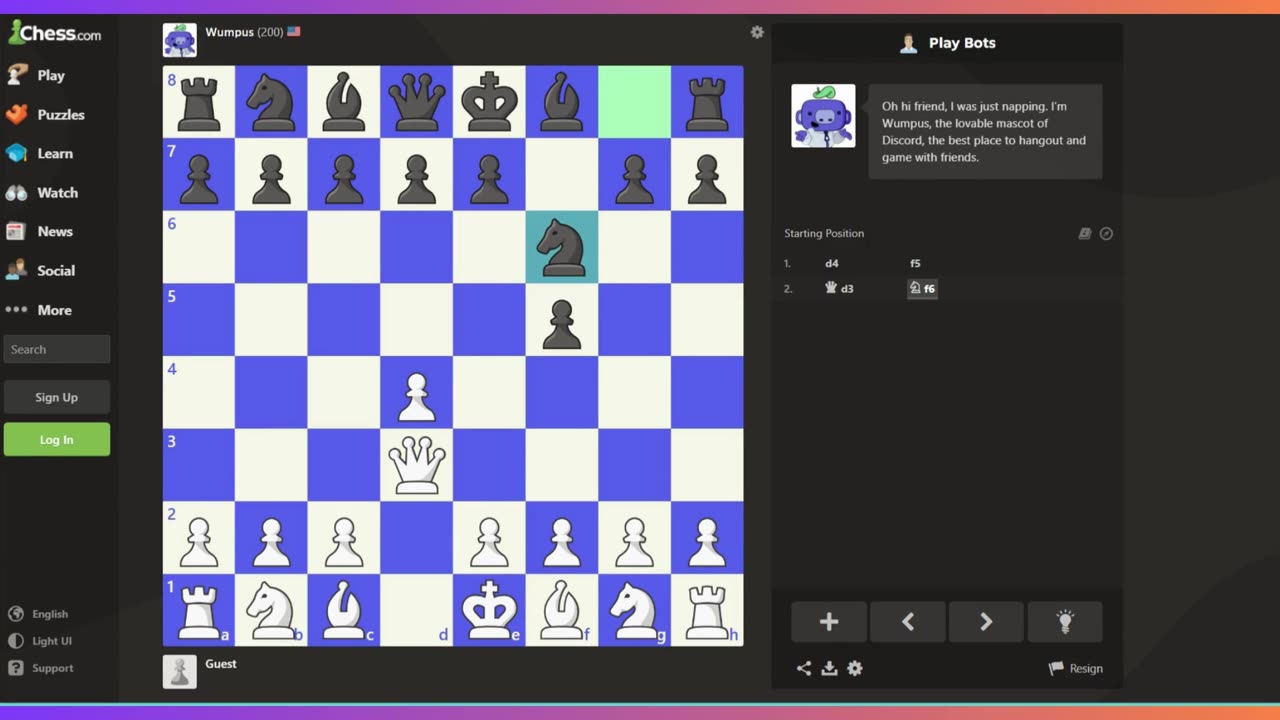 I Sacrificed ALL MY PIECES (except 1 pawn)