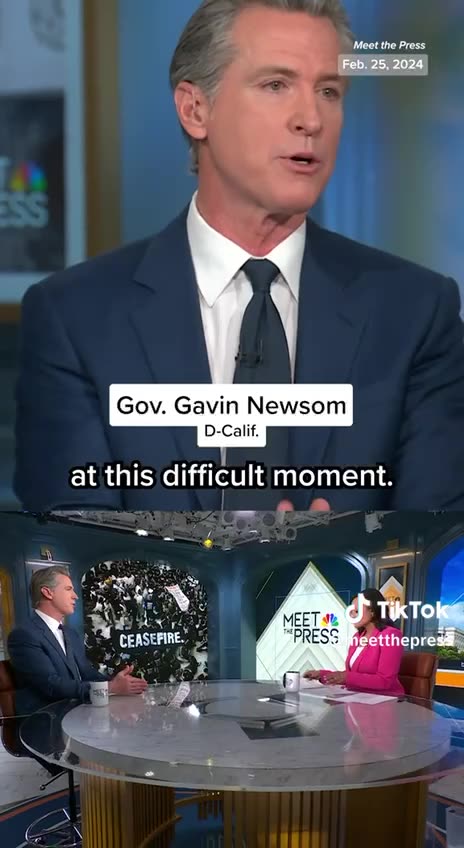 Gov. Gavin Newsom thinks he’s PRESIDENT already
