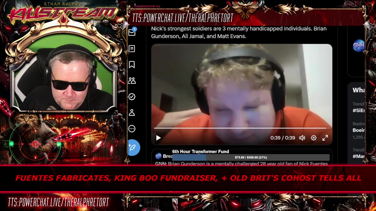 KILLSTREAM: FUENTES FABRICATES, KING BOO FUNDRAISER, + OLD BRIT'S COHOST TELLS ALL