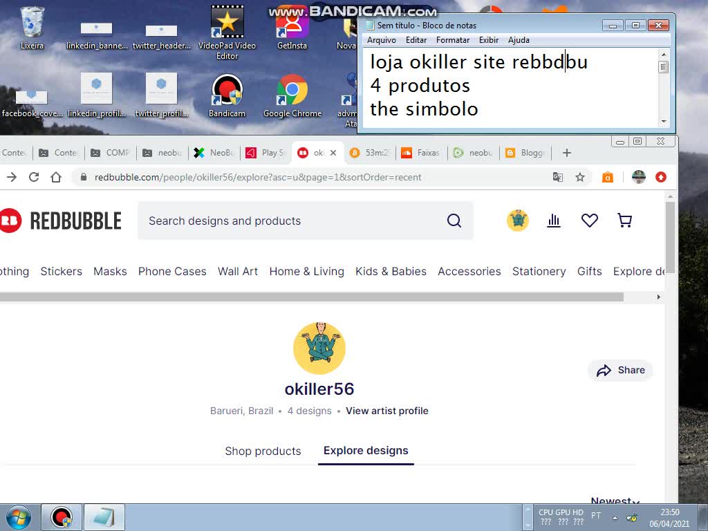a loja okiller56 redbubble (3)