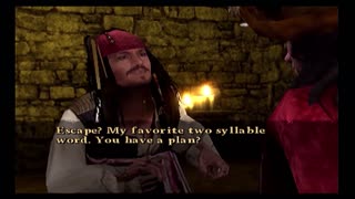 Pirates of the Caribbean At World's End (2007) PS2 Gameplay