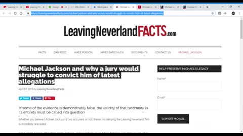 Leaving Neverland // La conspiración contra Michael Jackson parte 4 (10-5-19)