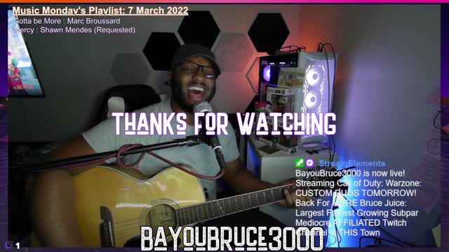 Gotta Be More : Marc Broussard (BayouBruce3000 Acoustic Cover)