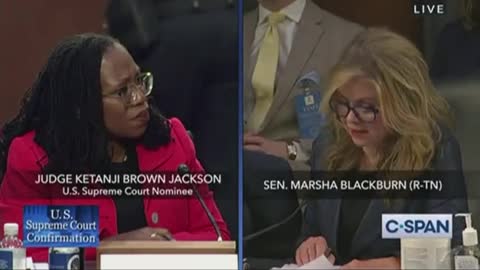 Senator Blackburn (R-TN) asks SCOTUS Nominee 'What is a Woman?'