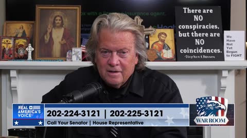 Steve Bannon: Call Your Senator TODAY To Get YOUR Voice Heard On The Senate Leadership Vote