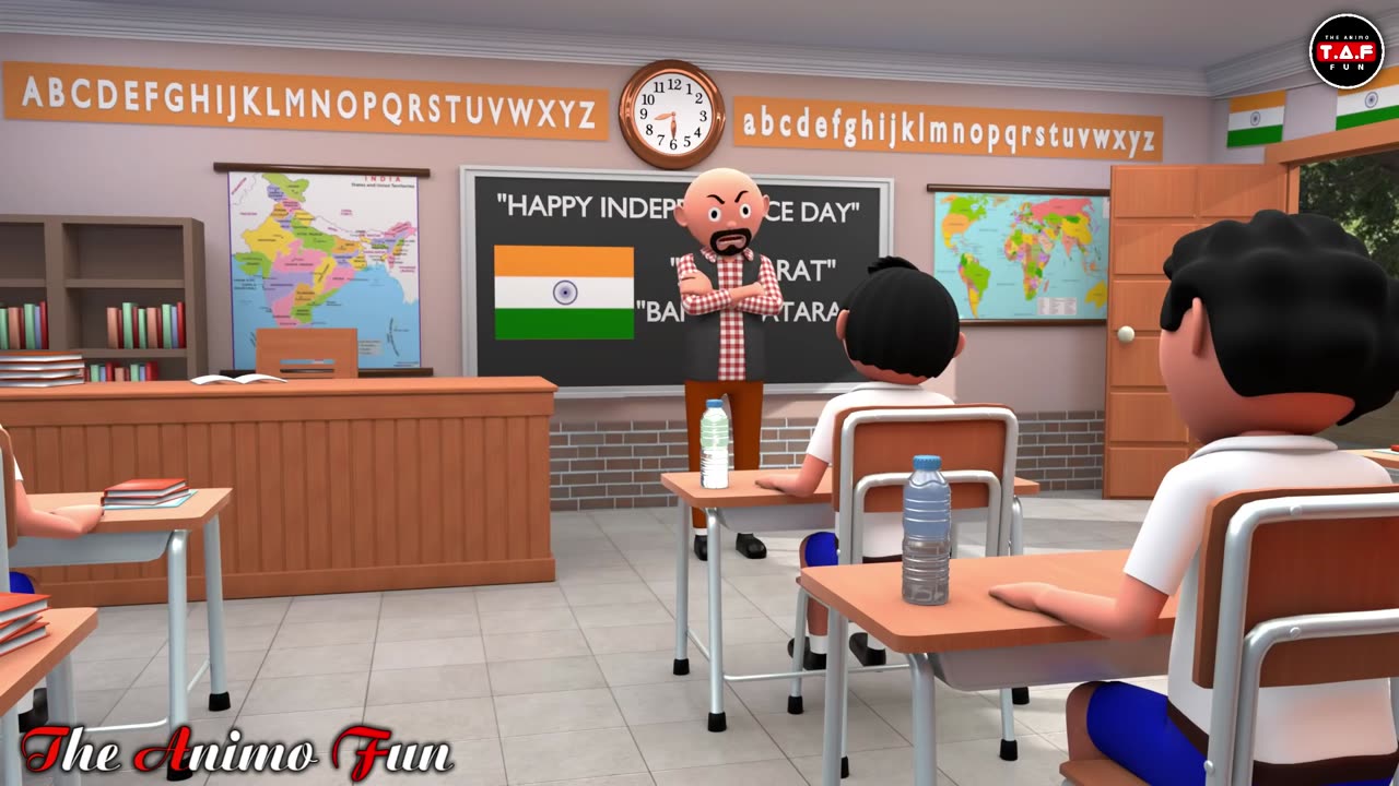 School wala masti on 15 August #comedy #funny video