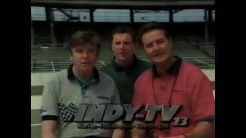 May 6, 1997 - Vince Welch, Ron Sexton & Donald Davidson for WNDY Race Coverage