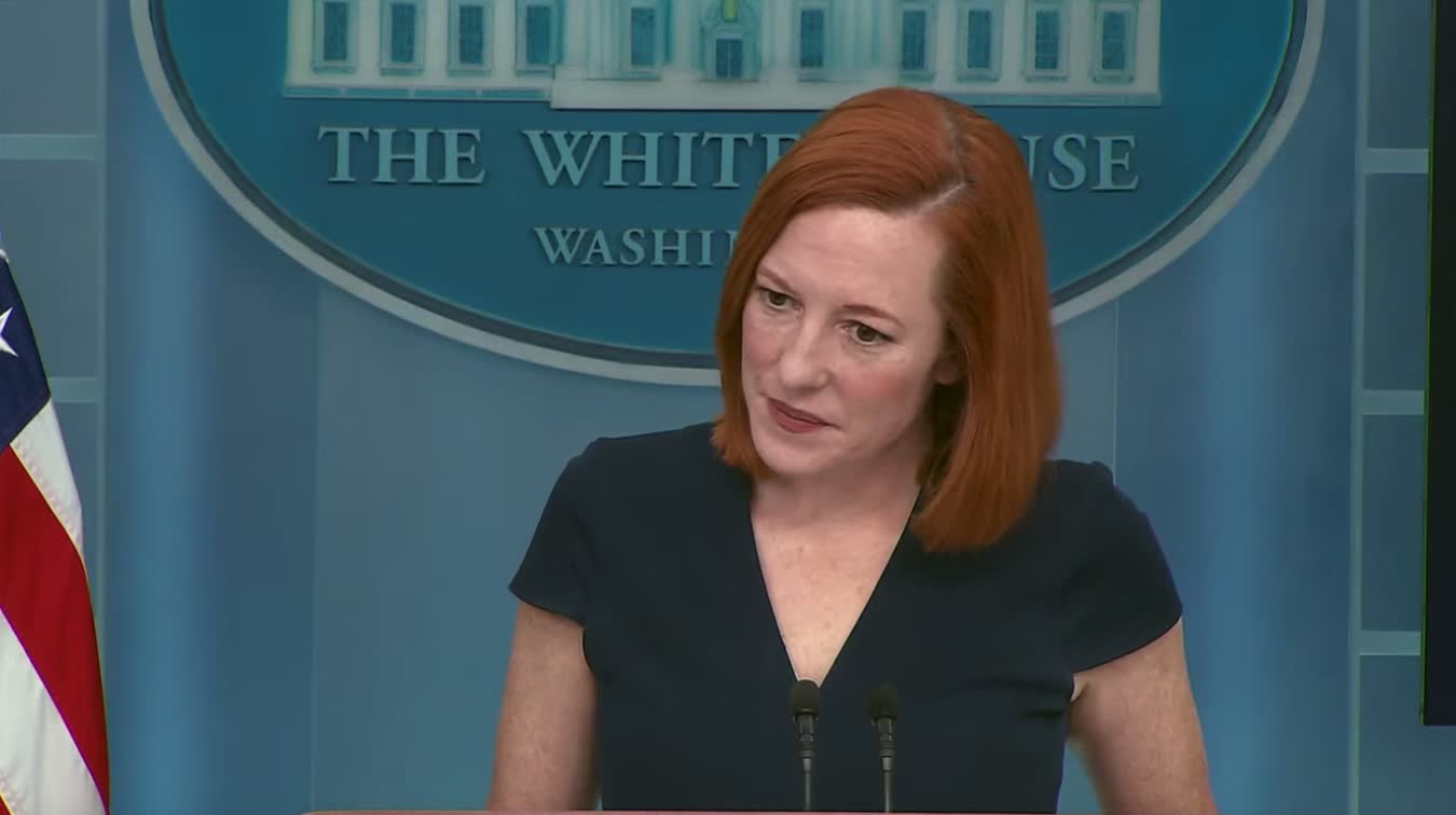 Peter Doocy asks Psaki if Kamala not wearing a mask is a case of "rules for thee but not for VP"