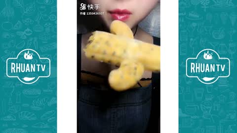 ASMR eating passion