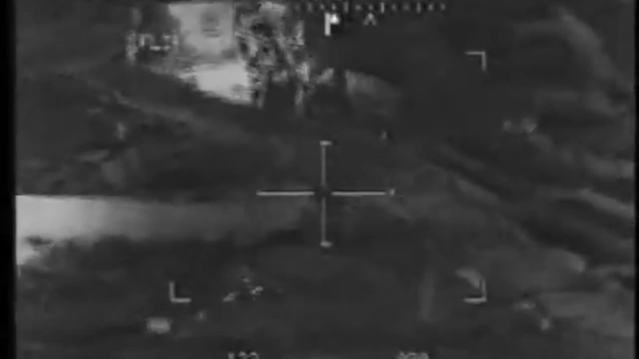 Close combat air support footage