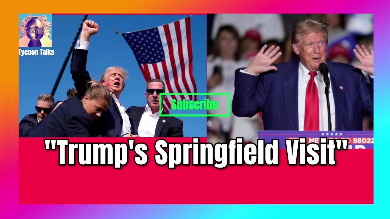 Trump Announces Trip To Springfield, Ohio