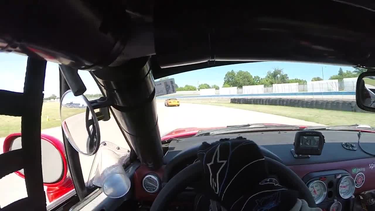 Milwaukee Mile Speedway Spec Miata POV