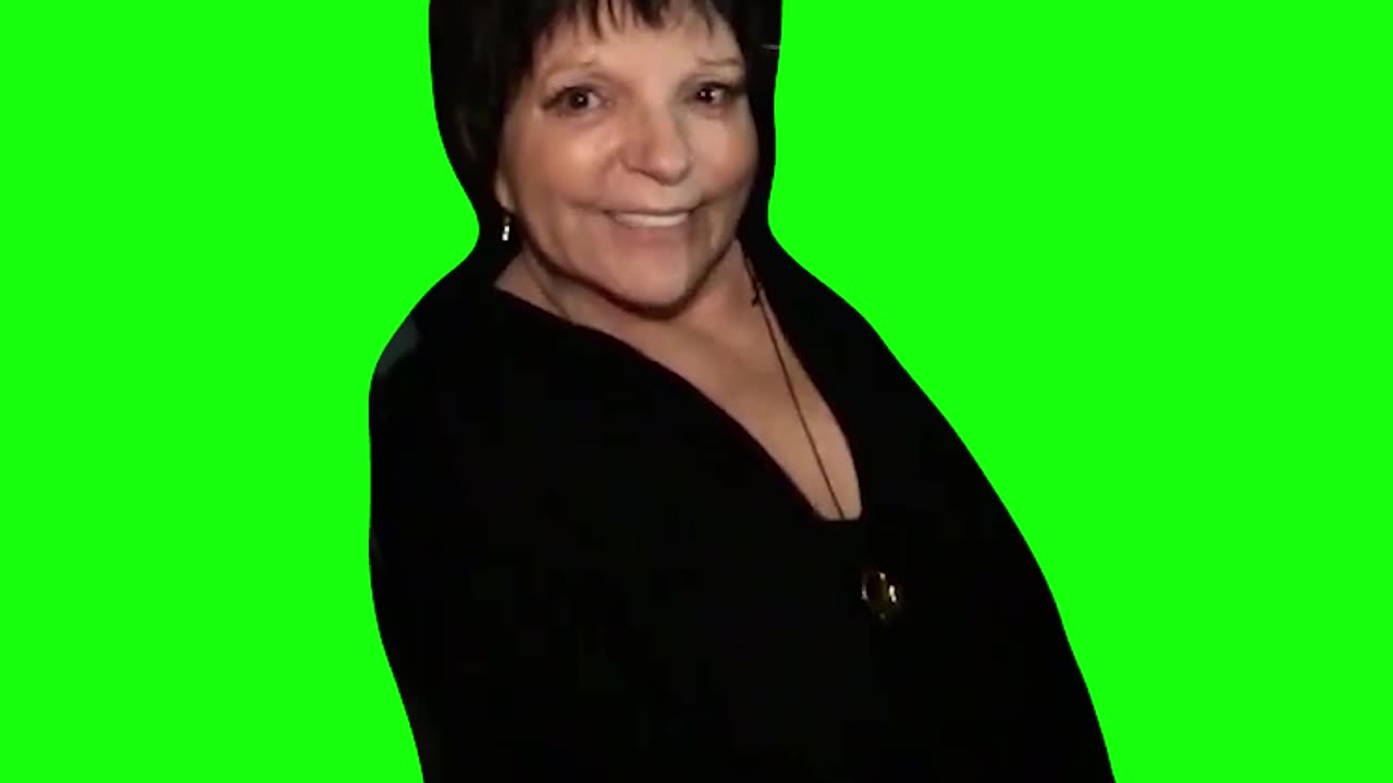 Liza Manelli Singing Day-O | Green Screen